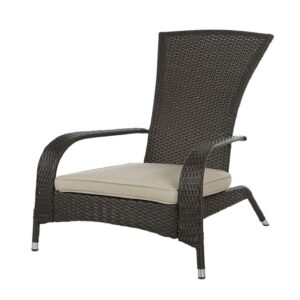 Balkene HomeCoconino Wicker Chair-Finish:Mocha/Beige