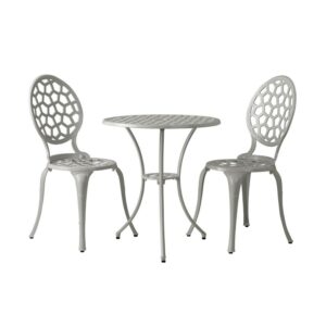 Patio Sense Vashon Aluminum 3 Piece Patio Bistro Set