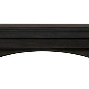 The Celeste 60" Mantel Shelf Espresso Finish