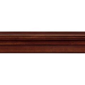 The Lindon 48" Shelf or Mantel Shelf Cherry Distressed Finish