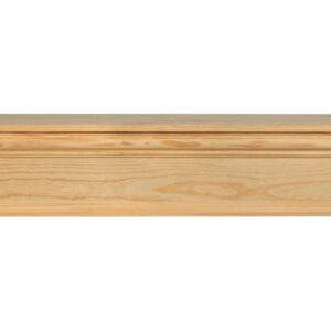 The Savannah 48" Shelf or Mantel Shelf Unfinished