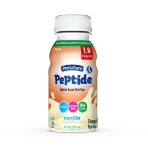 PediaSure Peptide 1.0 Cal, Vanilla, 8-fl-oz Bottle, 24 Count