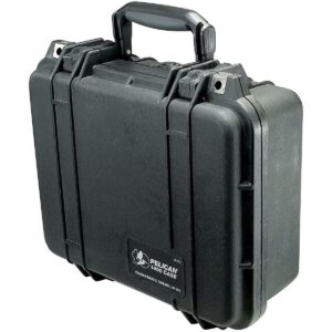 Pelican 1400NF Black Protector Case Without Foam 11 81 x 8 87 x 5 18 ID