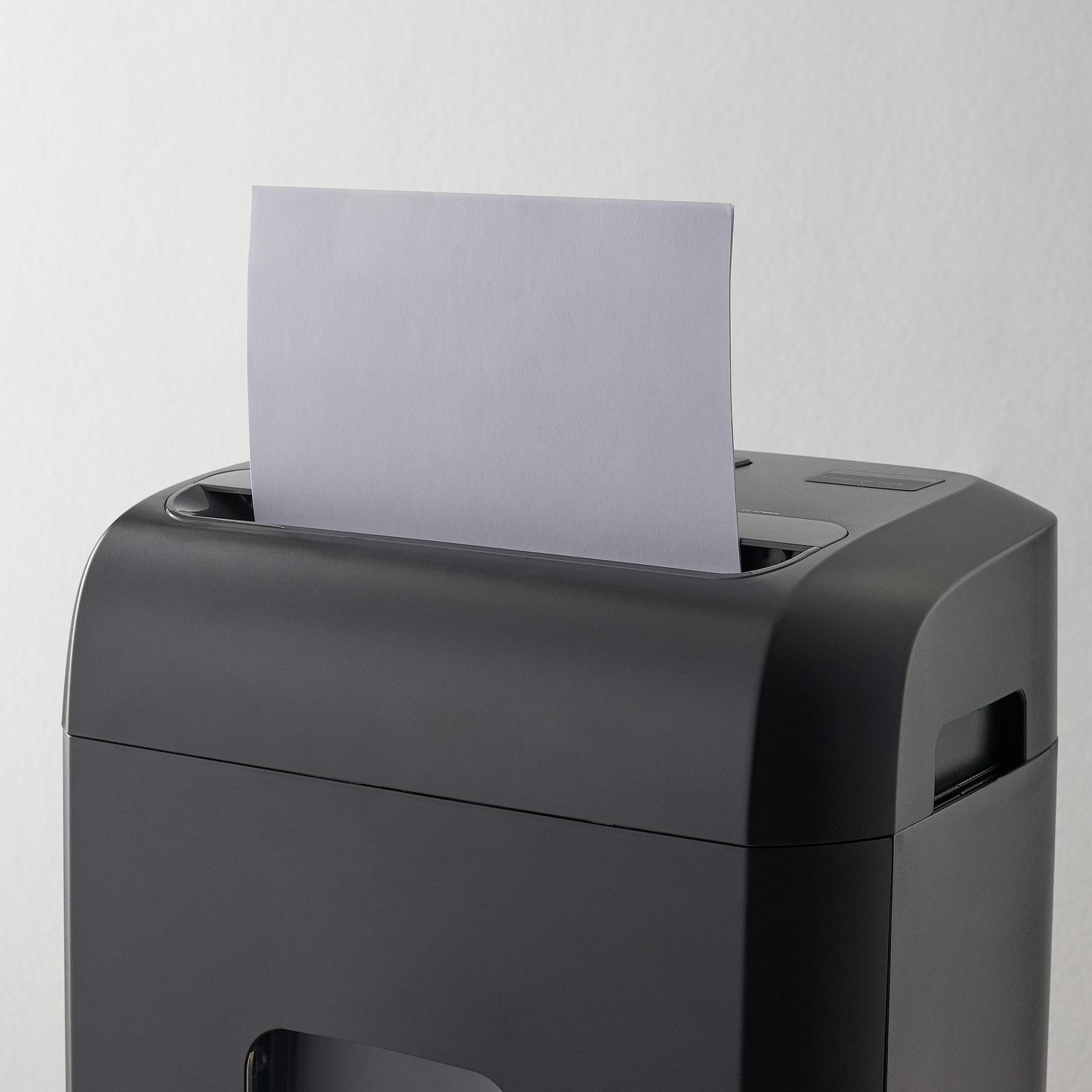 Pen + Gear 16 sheet Cross-Cut Shredder, 5.2-Gallon Collection Bin, Black - Image 8