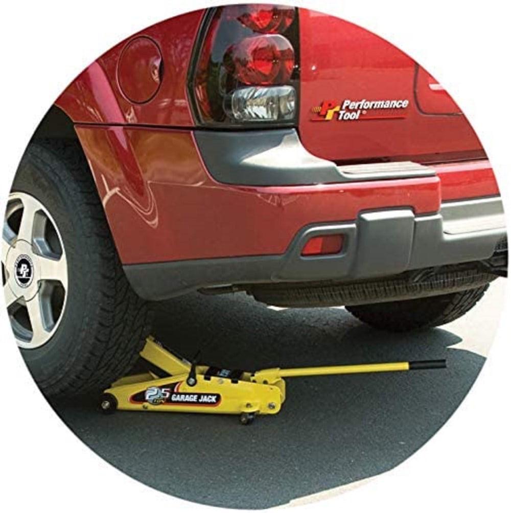 Performance Tool W1640 2-1/2 Ton Garage Jack, (5,000 lbs.) 5-15.5-Inch Lift, Swivel Casters, For Cars/Trucks - Image 5