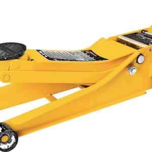 Performance Tool W1642 Professional Low-Profile Swiveling Floor Jack, 2-Ton Capacity, Lift Range 2-3/4-Inch to 20-Inch