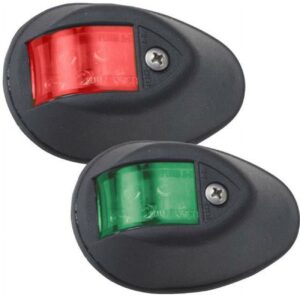 Perko 0602DP1BLK LED Side Lights with Black Polymer Base