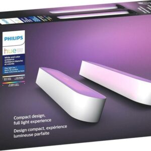 Philips Hue Play Ambiance Smart LED Bar Light, 2-Pack (Works with Amazon Alexa, Apple Homekit & Google Home) - White