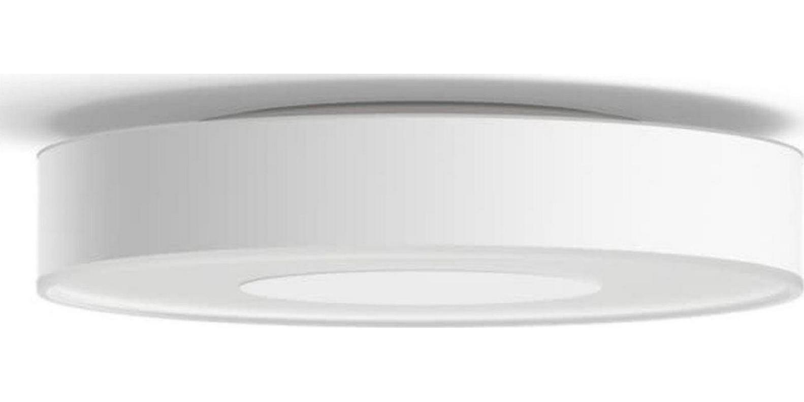 Philips Hue 15” Modern Bluetooth 2-Light Ceiling Light with Glass Shade - Image 2