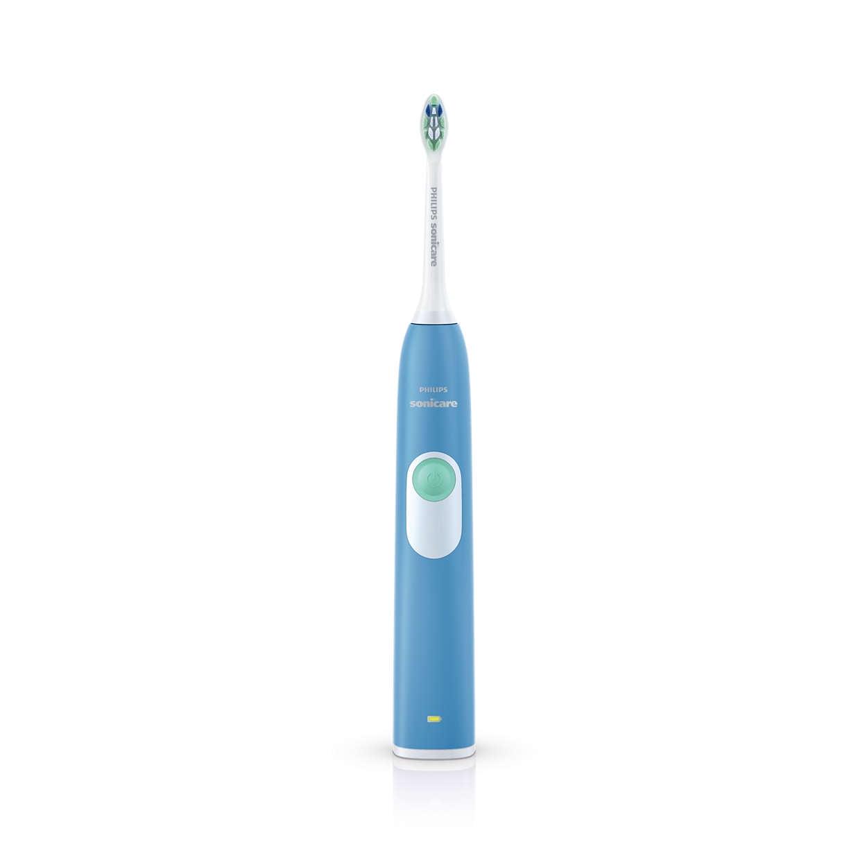 Philips Sonicare 2 Series Plaque Control Rechargeable Electric Toothbrush, Steel Blue HX6211/46