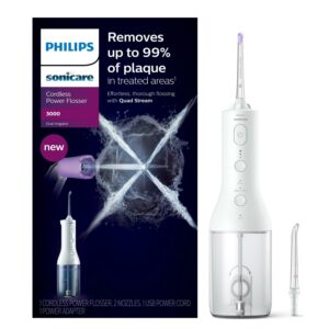 Philips Sonicare Cordless Power Flosser 3000 - White