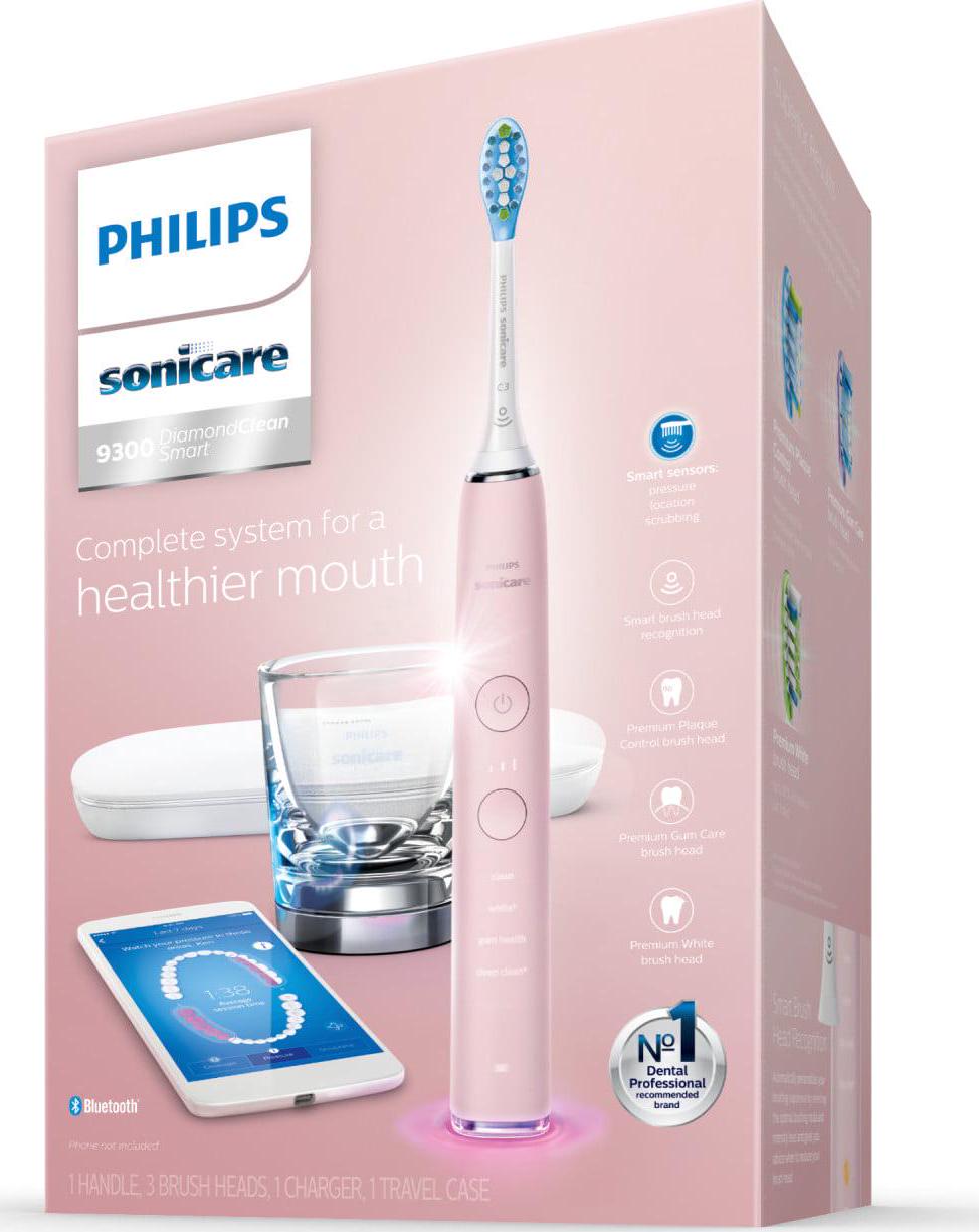Philips Sonicare Diamondclean Smart Electric, Rechargeable Toothbrush For Complete Oral Care – 9300 Series, Pink, HX9903/21 - Image 27