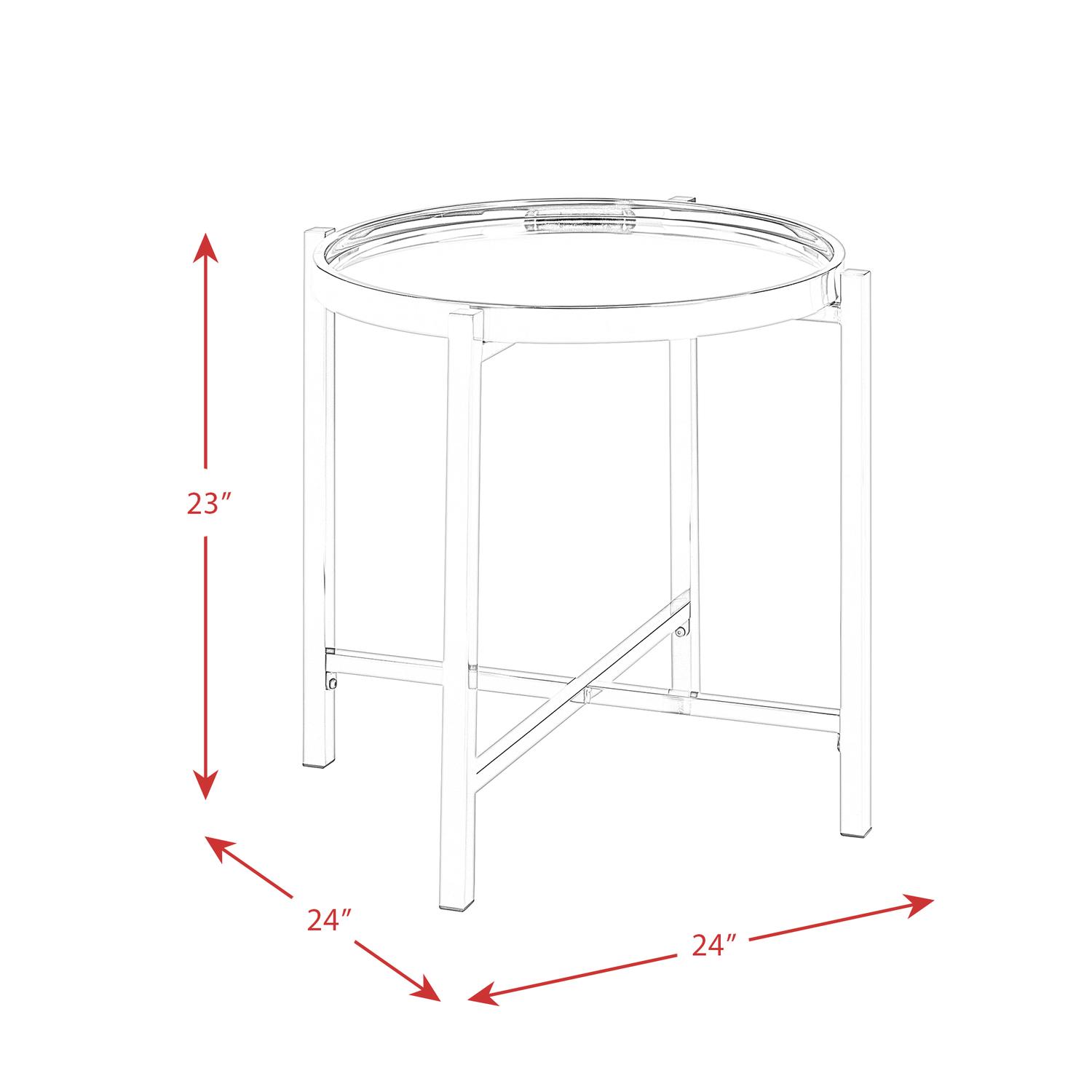 Picket House Furnishings Monaco Round End Table - Image 3