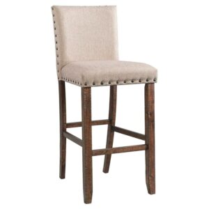 Picket House Furnishings Dex 30" Upholstered Bar Stool Set