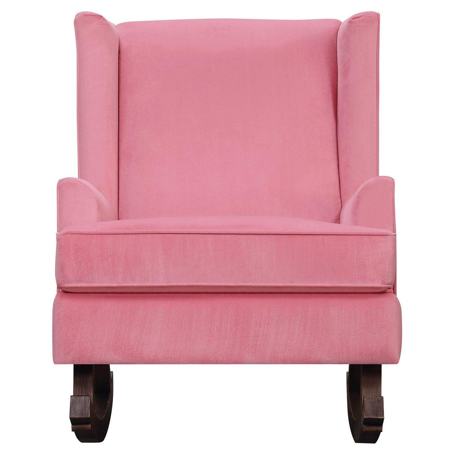 Picket House Furnishings Lily Glider Chair-Finish:Pink - Image 10