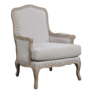 Picket House Furnishings Regal Accent Chair, Taupe
