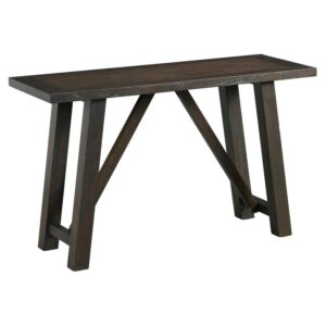 Picket House Furnishings Carter Counter Height Bench in Gray