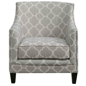 Picket House Furnishings Deena Accent Arm Chair in Dove