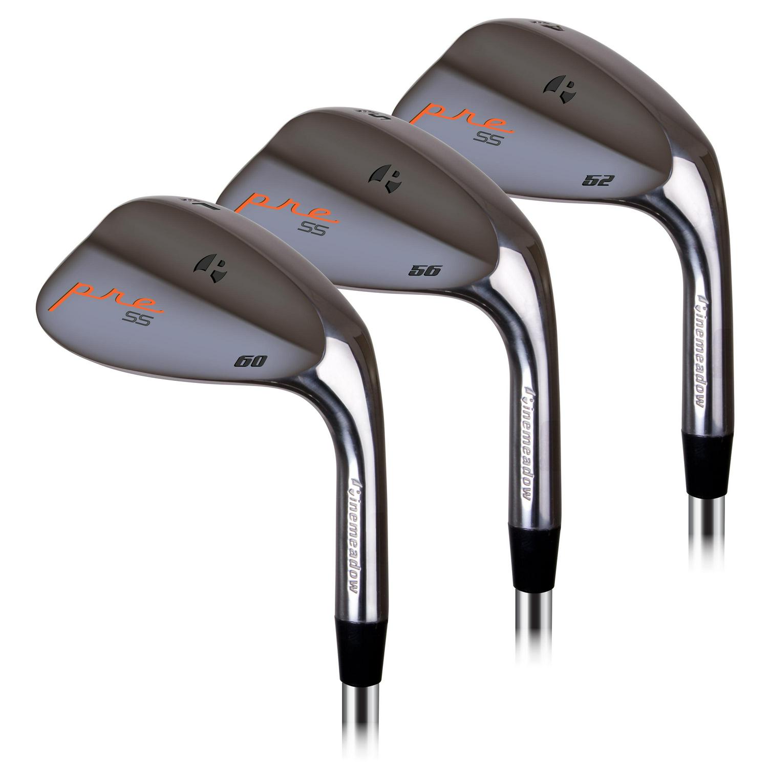 Pinemeadow Pre 3 Wedge Pack (Right-Handed, Steel, Regular, 52/56/60-Degrees) - Image 2