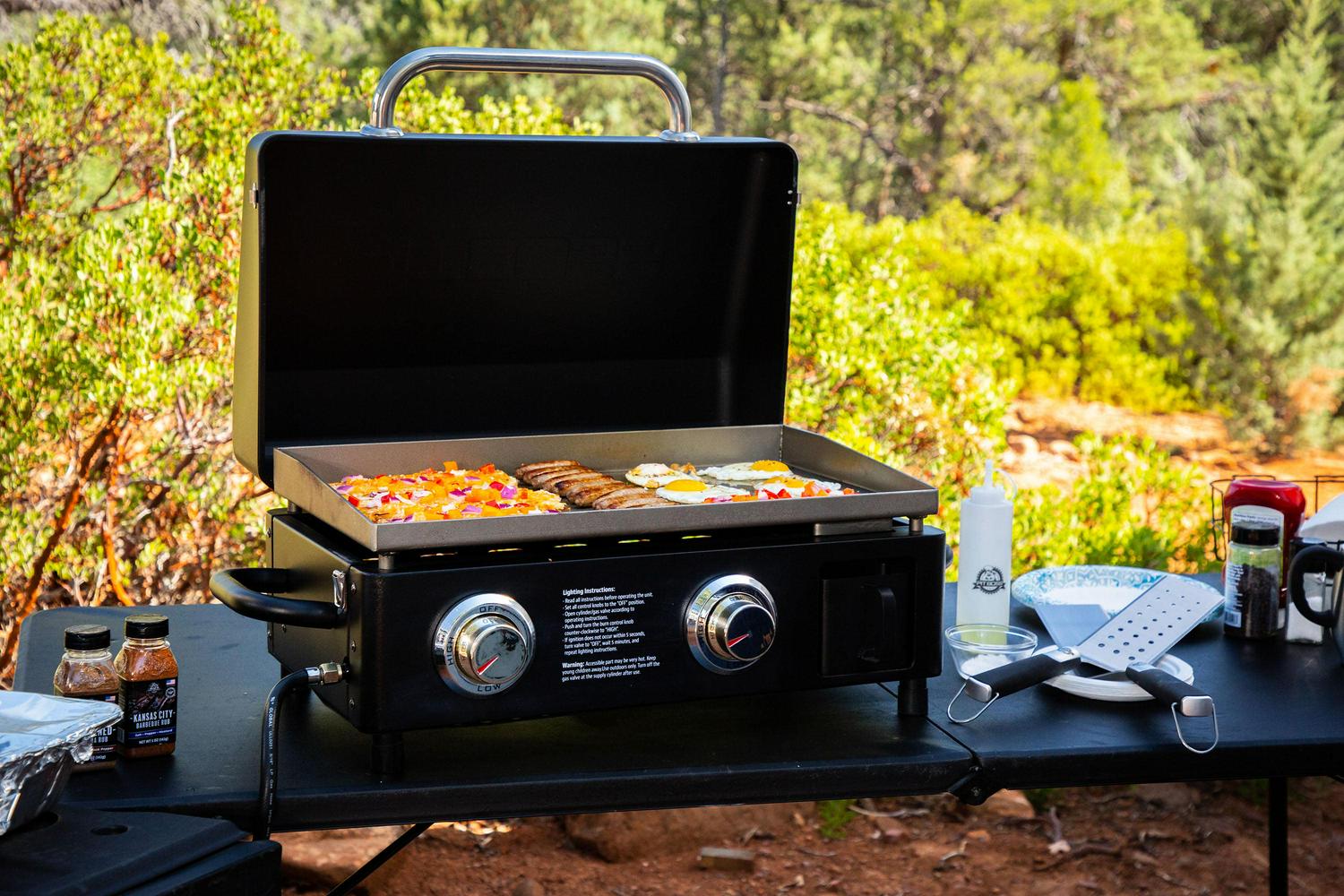 Pit Boss 2-Burner 19" Table Top Gas Griddle - Image 9