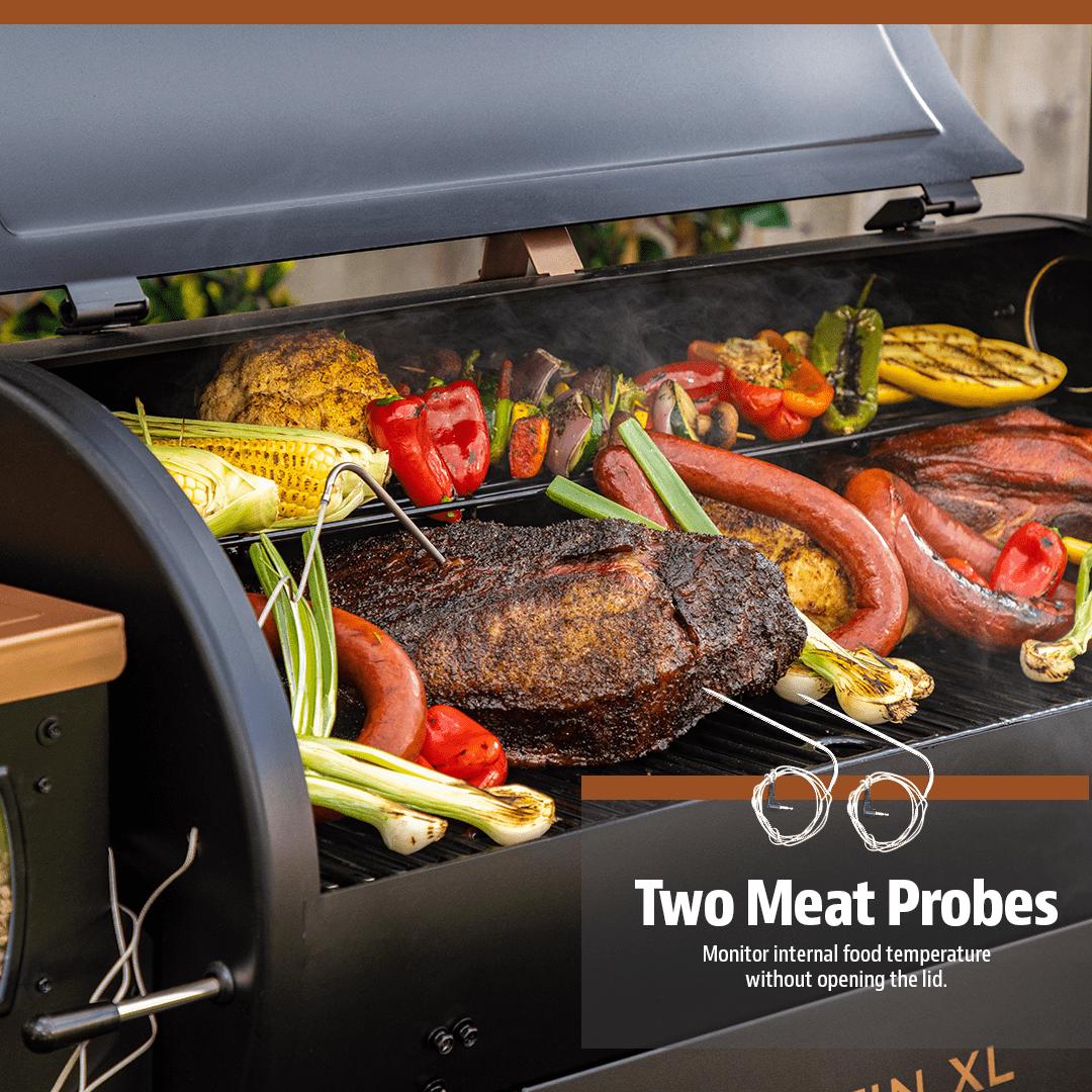 Pit Boss Pellet Smoker, Austin XL 1000 Square Inch Wood Fired Pellet Grill, Onyx Series - Image 9