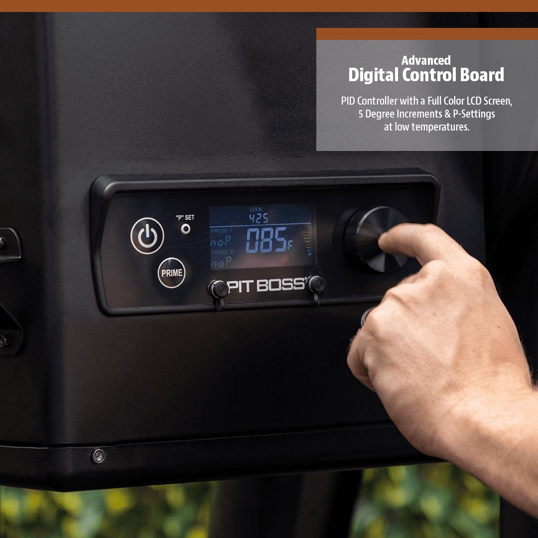 Pit Boss Pellet Smoker, Austin XL 1000 Square Inch Wood Fired Pellet Grill, Onyx Series - Image 4