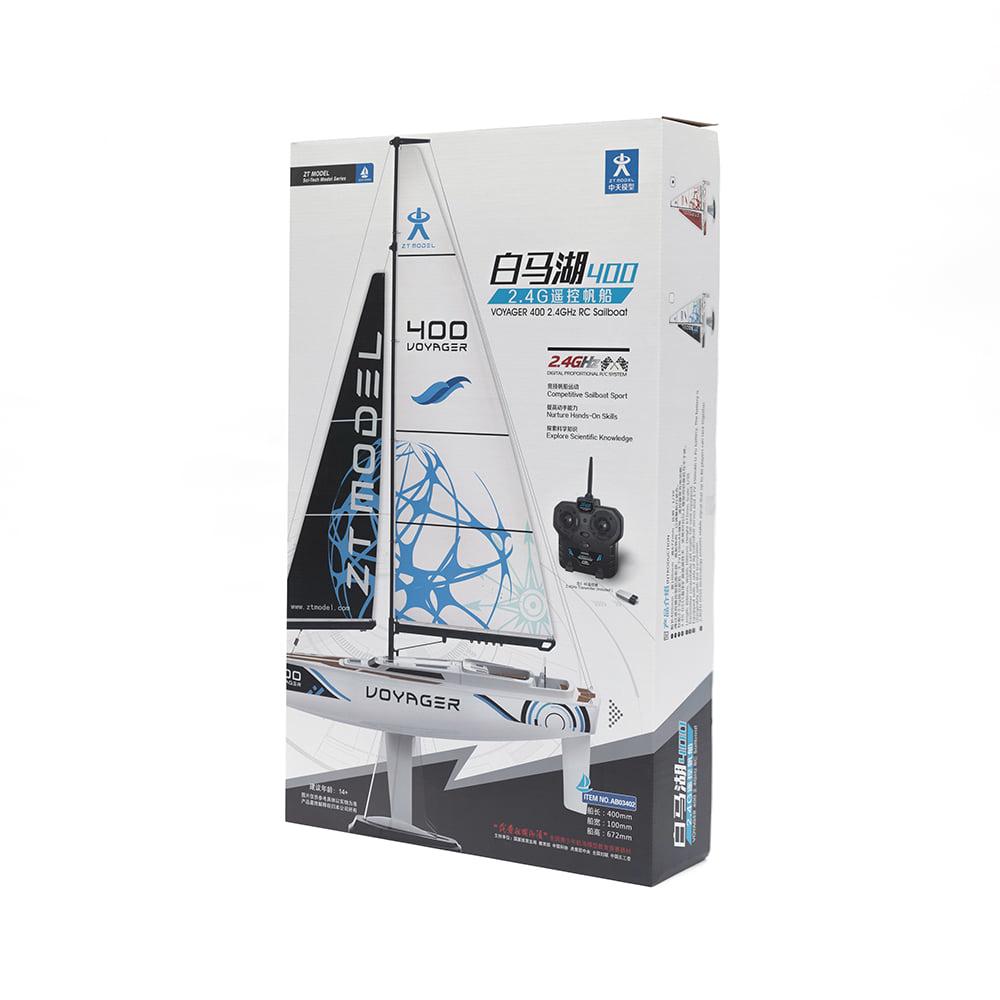 PlaySTEAM Voyager 400 2.4G Sailboat-Red - Image 2