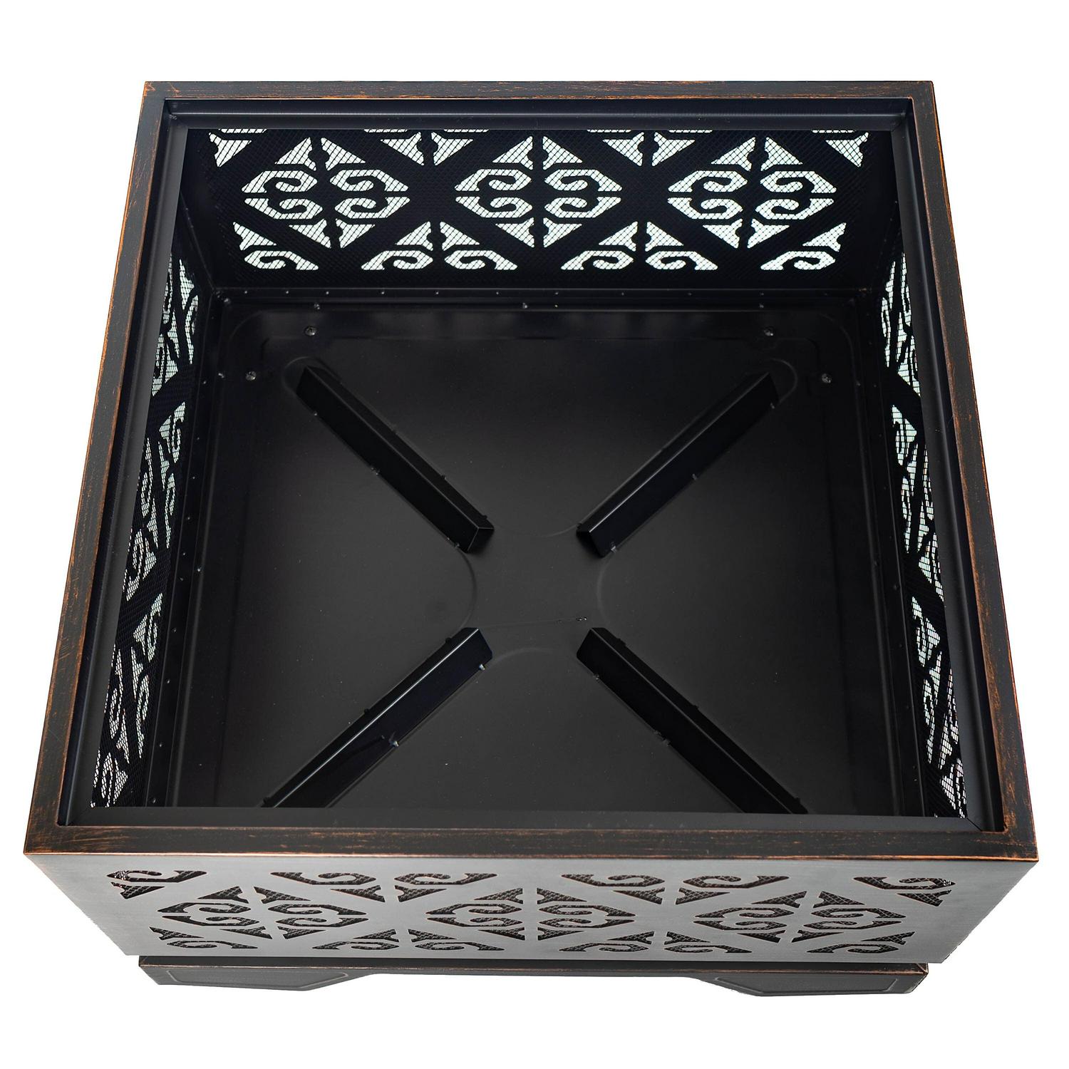 Pleasant Hearth OFW118S 26" Vienna Outdoor Wood Burning Fire Pit - Image 6