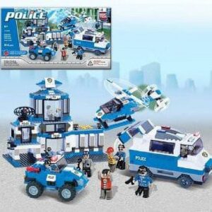Police Station - Building Set by Brictek (11010) Multi-Colored