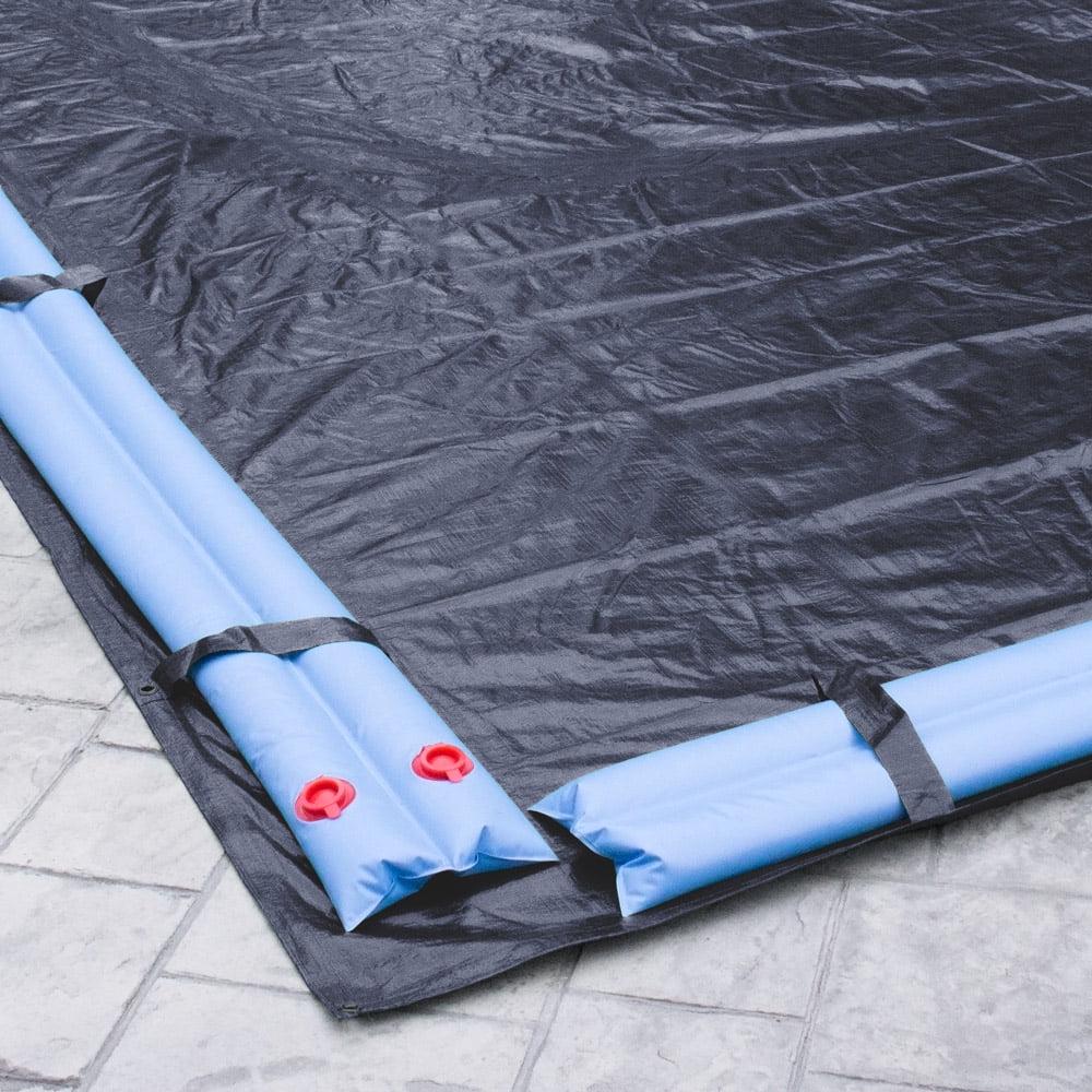 Pool Mate 10 Year Heavy-Duty Royal Blue In-Ground Winter Pool Cover, 12 x 24 ft. Pool - Image 4
