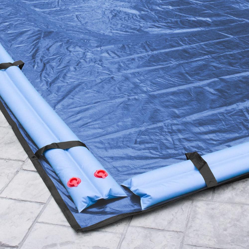Pool Mate 20 Year Premium Ocean Blue In-Ground Winter Pool Cover, 25 x 45 ft. Pool - Image 5