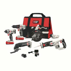 PORTER CABLE PCCK617L6 20V MAX Lithium-Ion 6 Tool Combo Kit