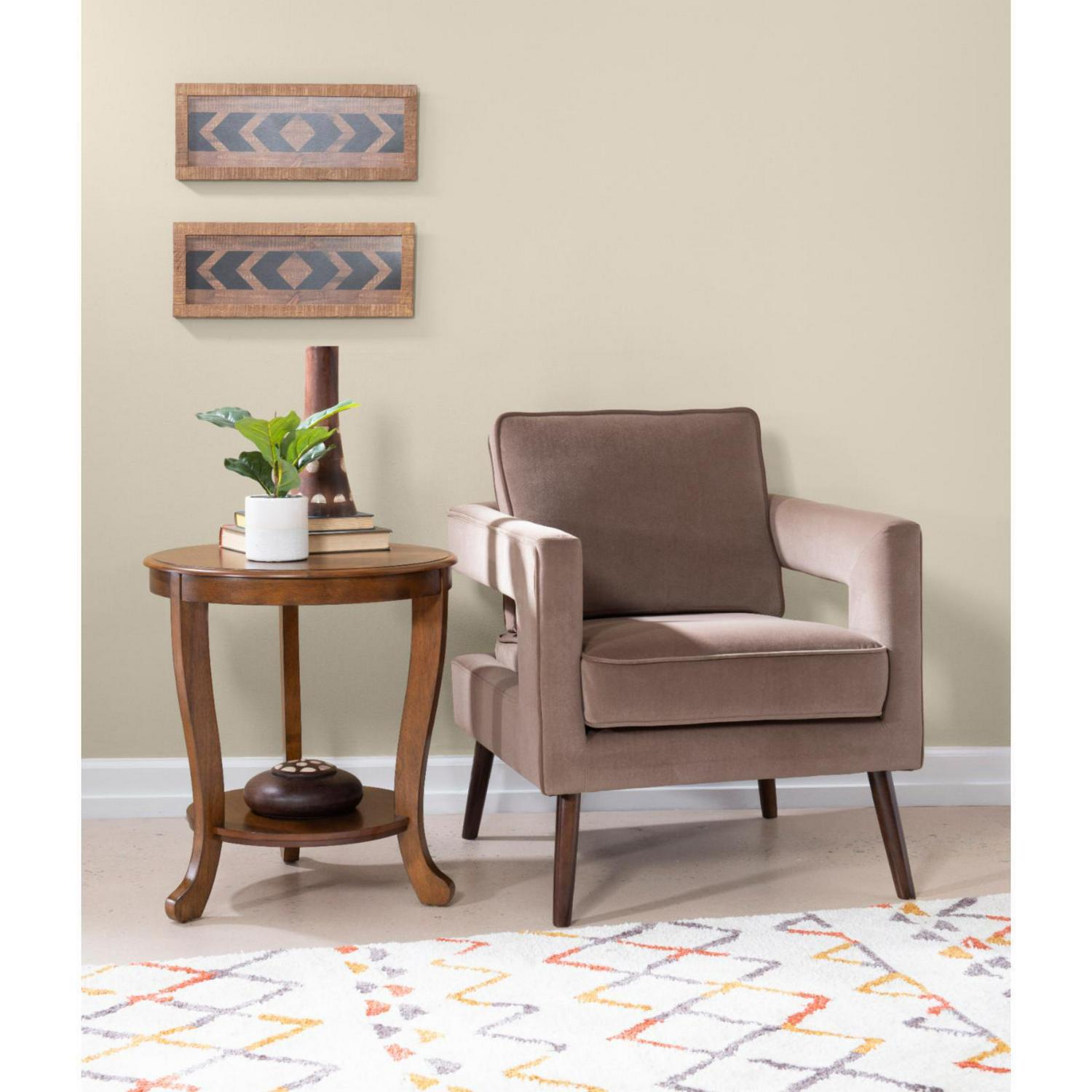 Aubert Accent Side Table, Natural - Image 3