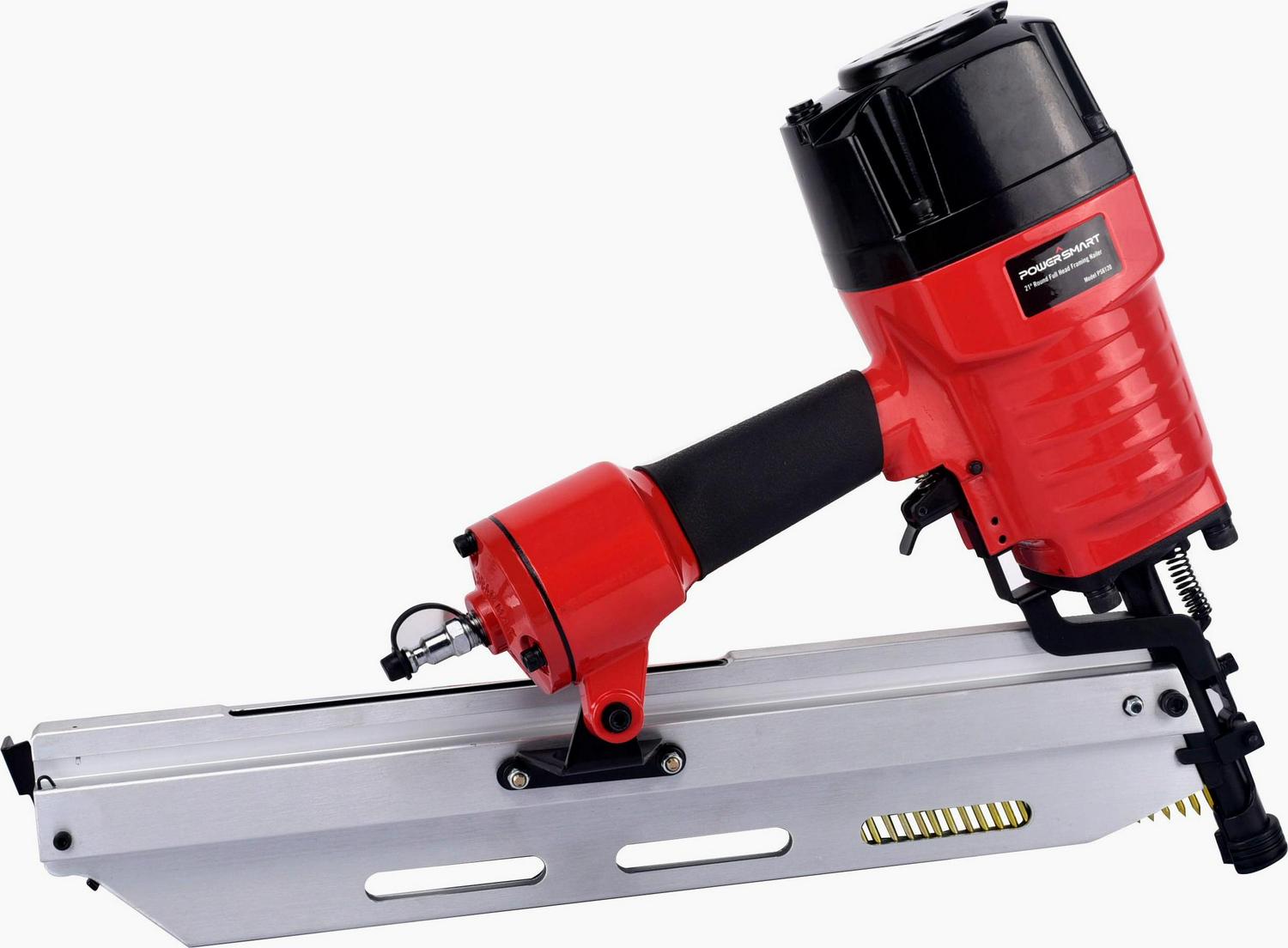 PowerSmart Pneumatic 21 Degree Round Head Framing Nailer, PS6120 - Image 2