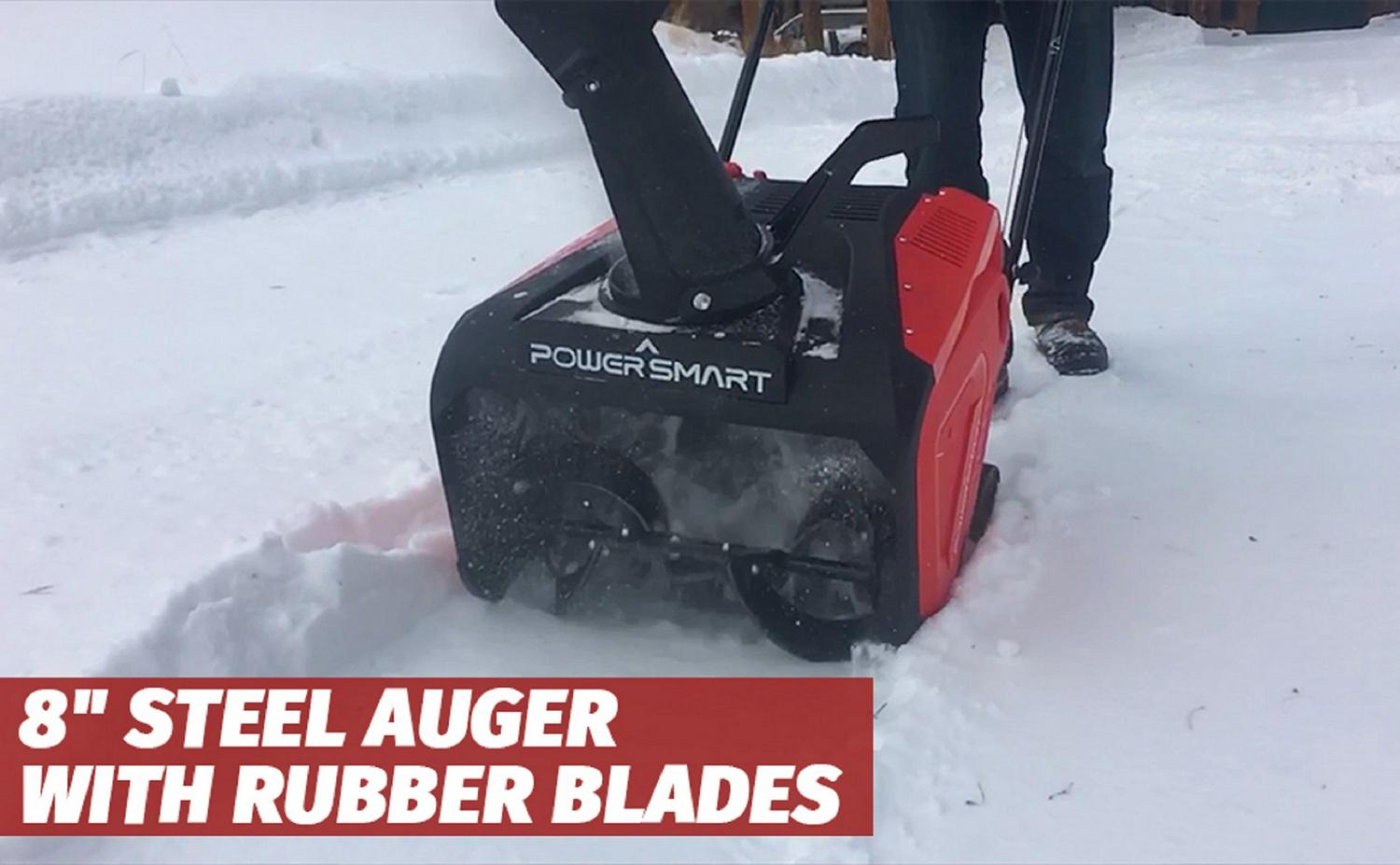 Powersmart 21 inch Single Stage 196CC Gas Snow Blower,PSS1210M - Image 4