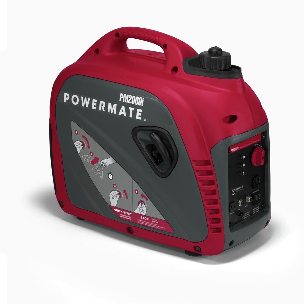 Powermate P0080501 PM2000i 2000/1700 Watt 80cc Portable Inverter Generator - Image 2