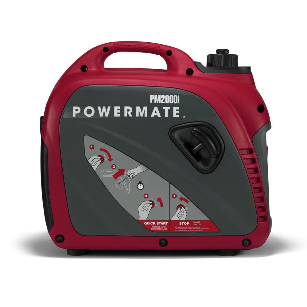 Powermate P0080501 PM2000i 2000/1700 Watt 80cc Portable Inverter Generator - Image 5