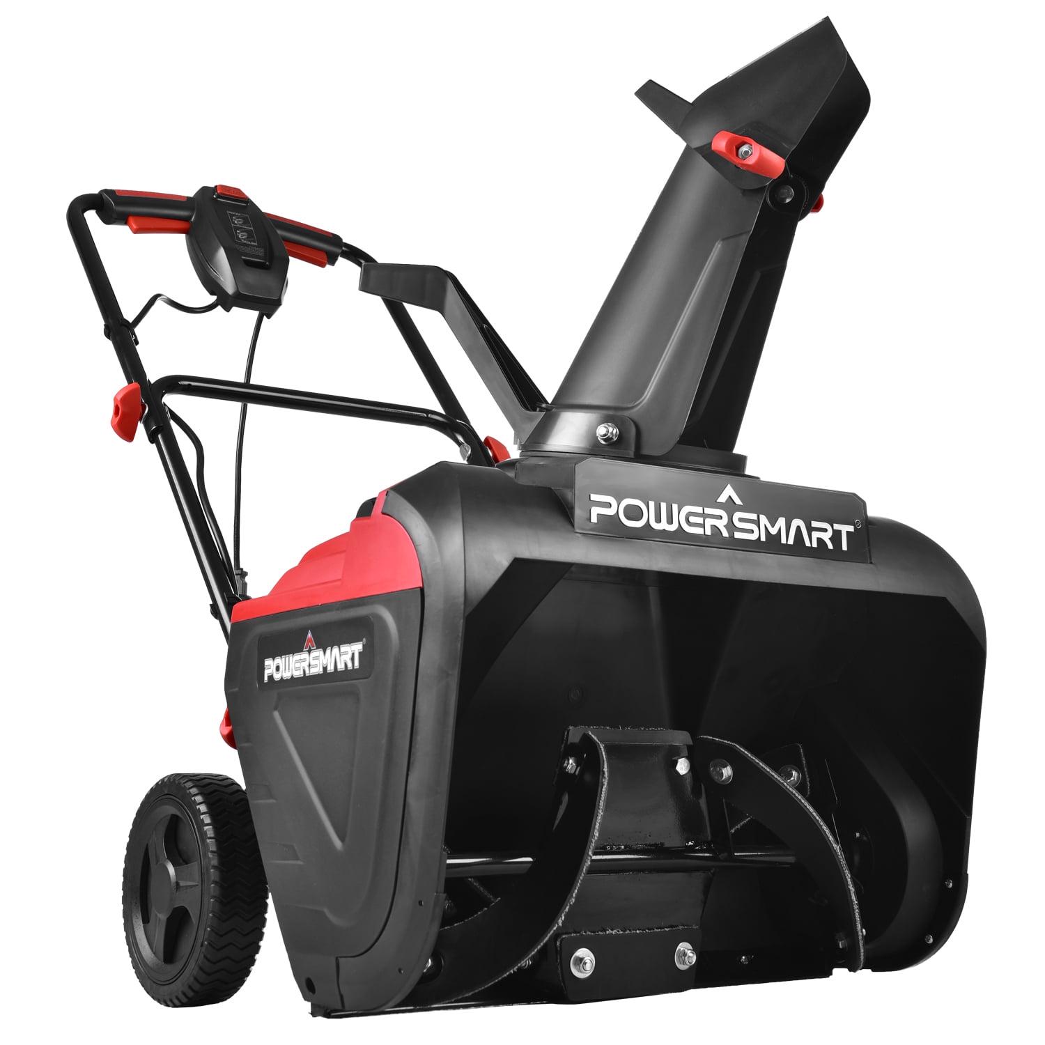 PowerSmart Electric 21” 15A 120V Self-Propelled Snow Blower, Maintenance-Free & Safety Design
