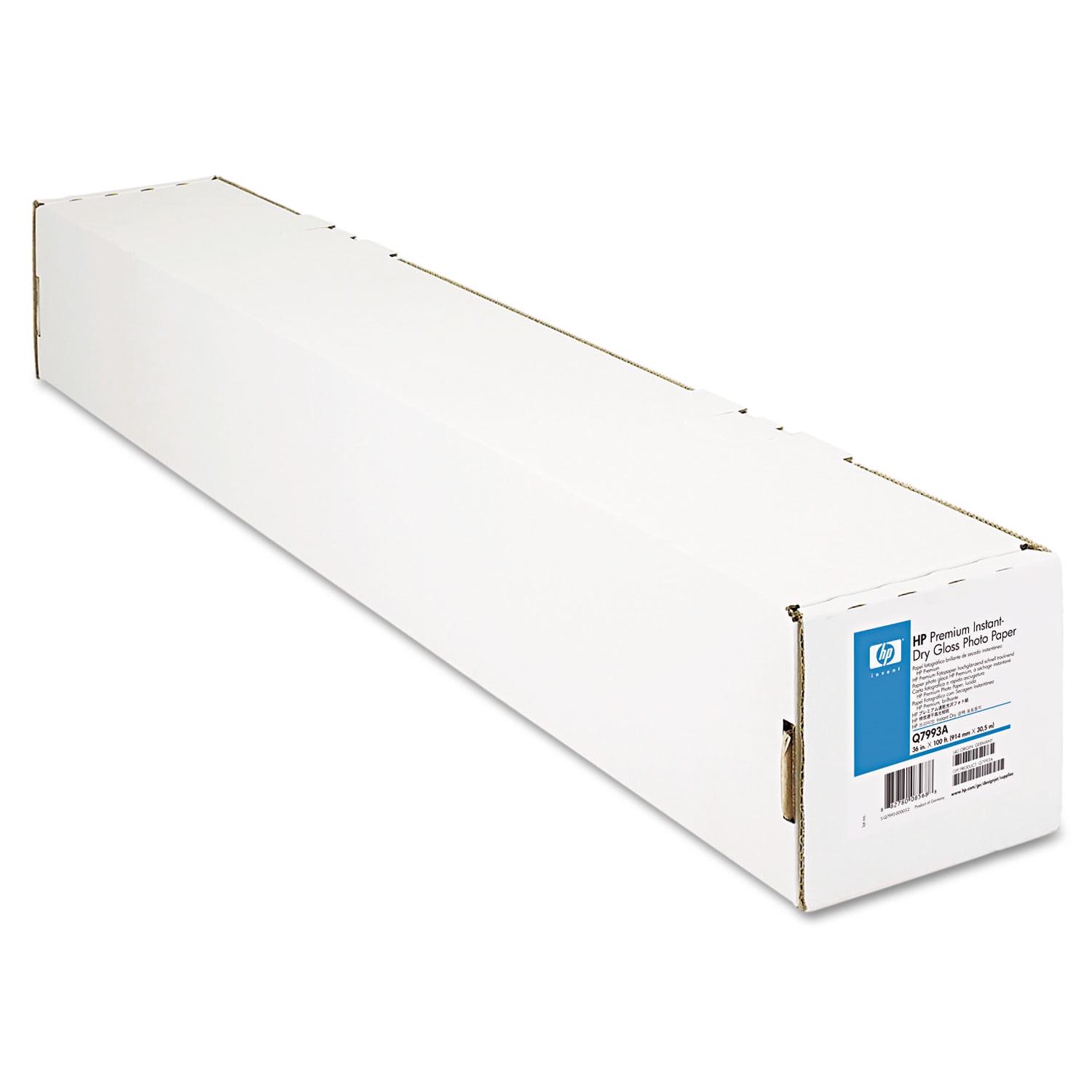 Premium Instant-Dry Photo Paper 10.3 mil, 36" x 100 ft, Glossy White - Image 2