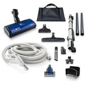 Prolux 35' Universal Central Vac Hose Kit w/ Wessel Werk EBK250 Power Nozzle