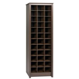 Prepac 36 pair Shoe Storage Rack, Espresso