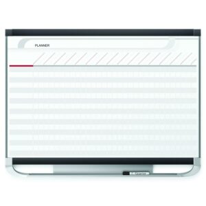 Quartet Prestige 2 Magnetic Total Erase Project Planner 3 x 2 Board with 16