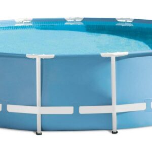 Intex 15ft x 15ft x 42in Prism Frame Pool Set with Ladder, Cover, and Pump