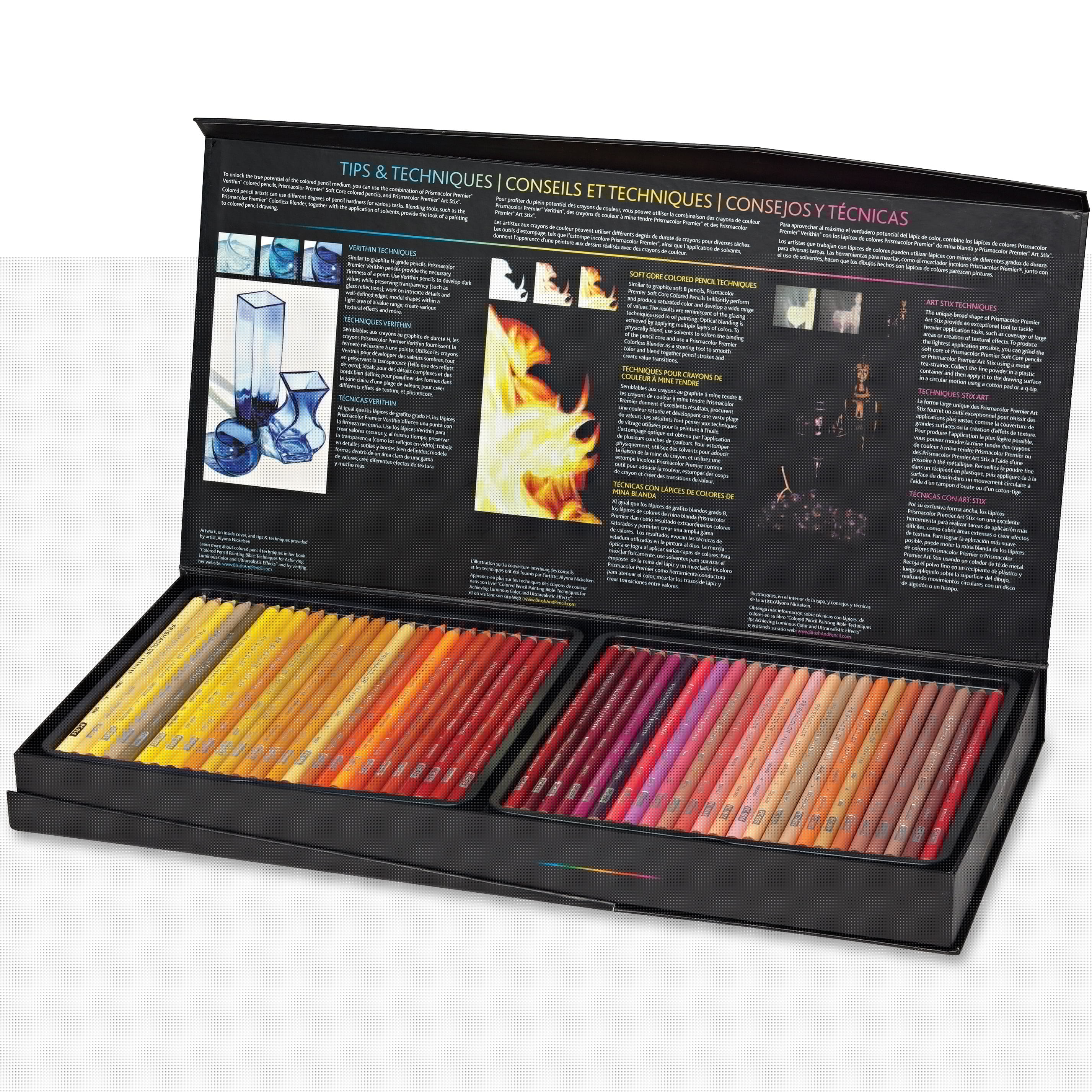 Prismacolor Premier Thick Core Colored Pencil Set, 150-Colors - Image 2