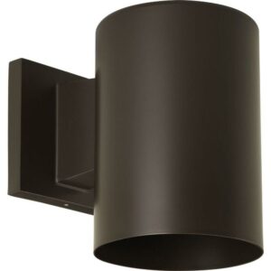 Progress Lighting P5674-LED LED Cylinder Outdoor Wall Sconce - Down Light - 7" x 5"