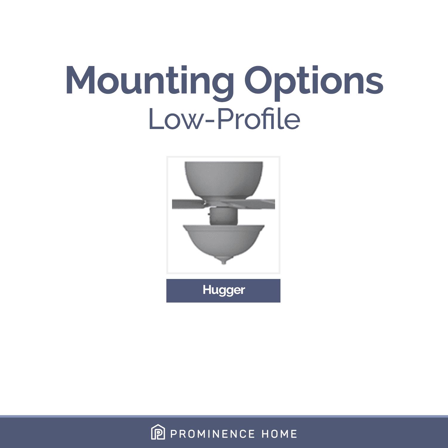 Prominence Home 52" Espy Bright White Remote Control Ceiling Fan, 3 Blades - Image 5