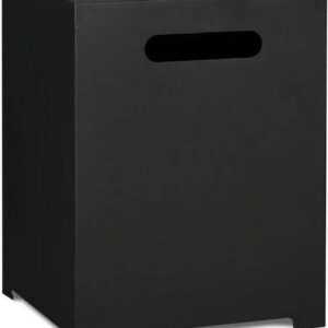 Real Flame Steel Propane Tank Cover in Black