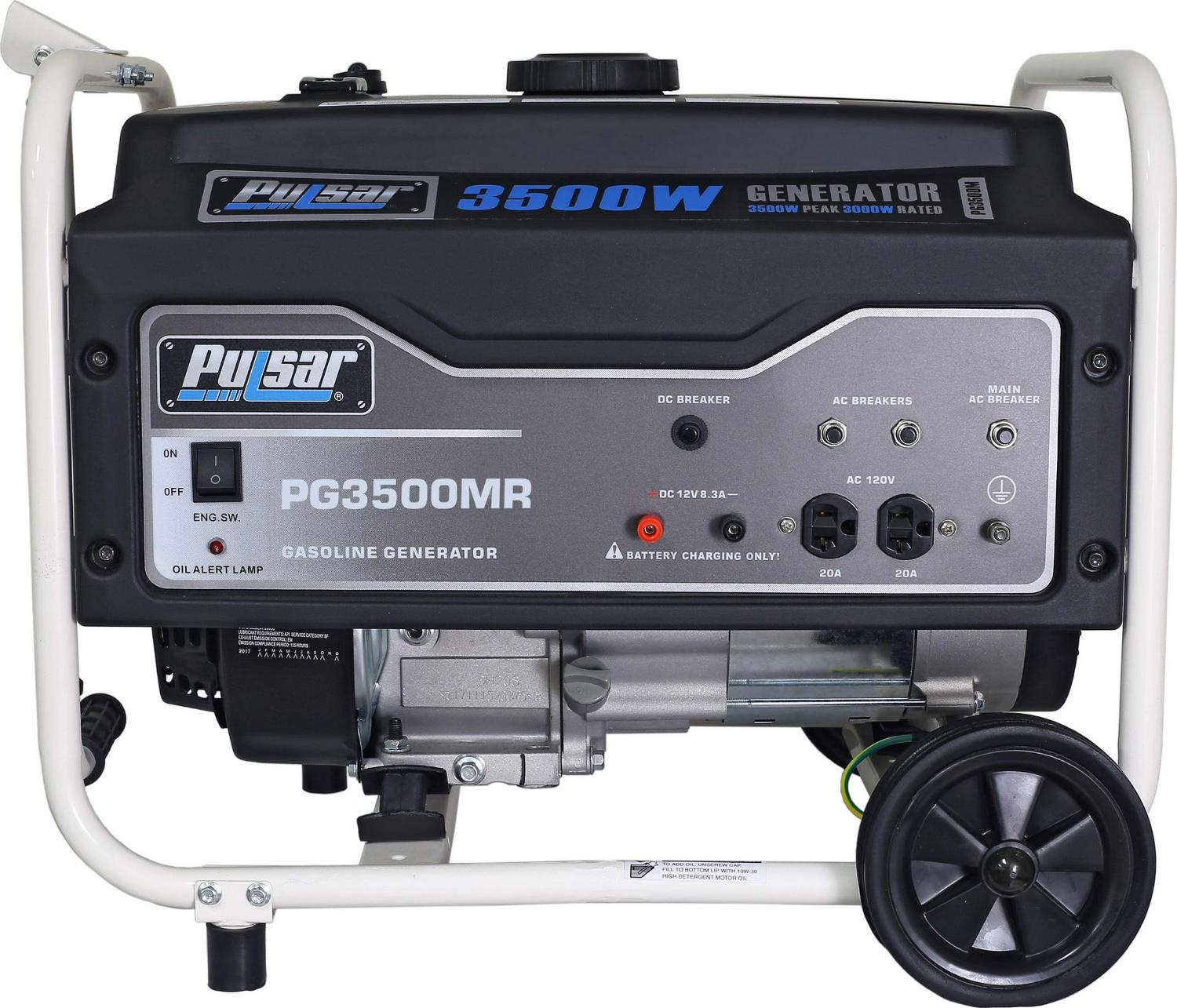 Pulsar 3500-Watt Gas Powered Portable Generator (CARB) - Image 3