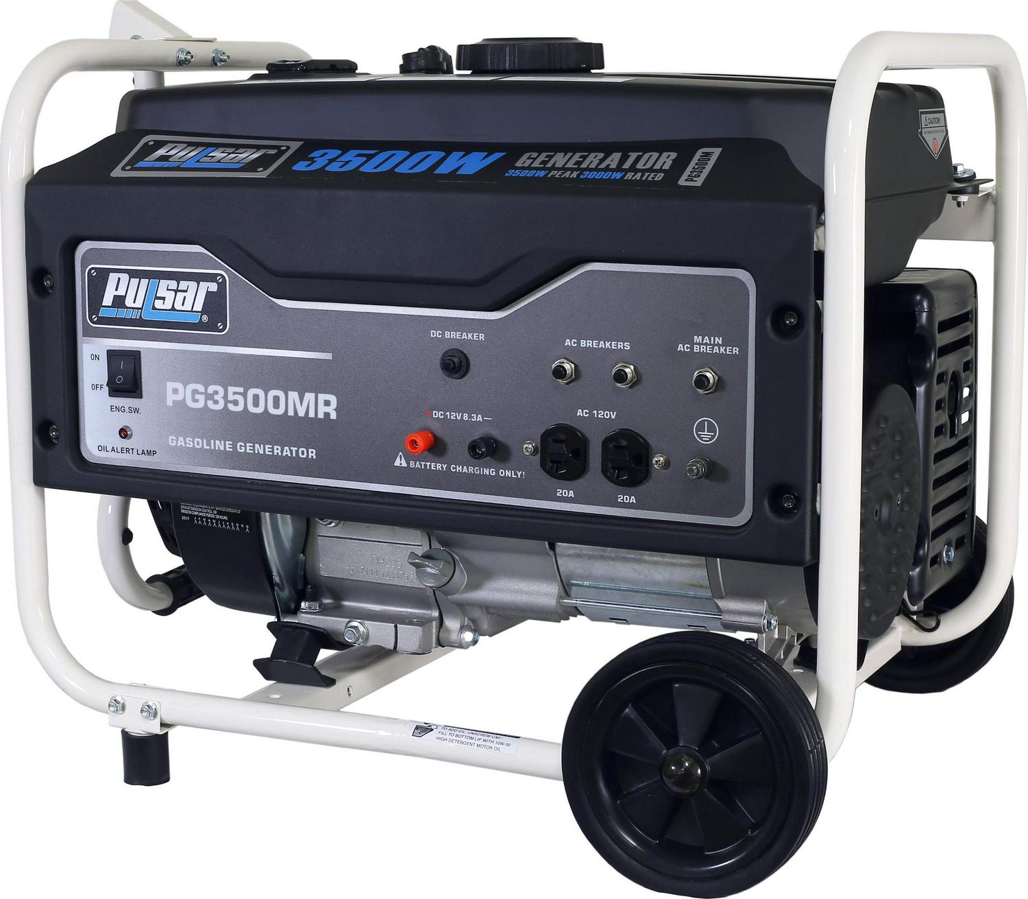 Pulsar 3500-Watt Gas Powered Portable Generator (CARB) - Image 4