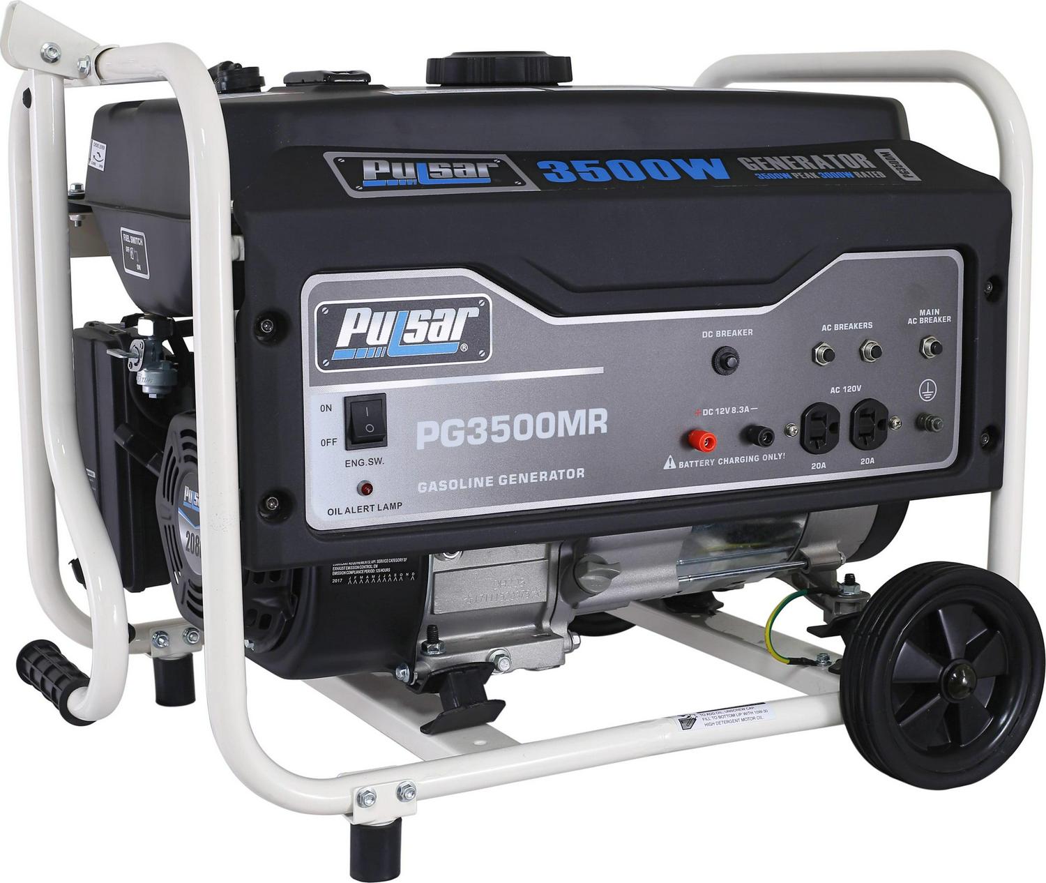 Pulsar 3500-Watt Gas Powered Portable Generator (CARB) - Image 7